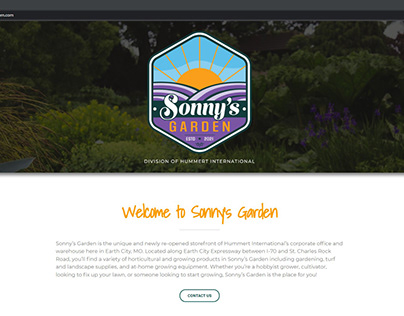 Sonny's Garden Web Design