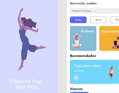 Ui App Yoga basico