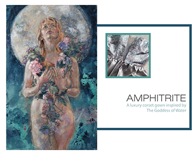 AMPHITRITE - Luxury corset gown