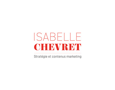 Isabelle Chevret - Identité et webdesign