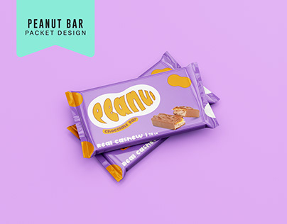 Peanut Bar Chocolate Packaging Design