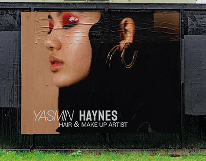 Yasmin Hayens hair & make up artist brand identity