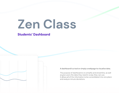 Student Dashboard UI - Zen Class