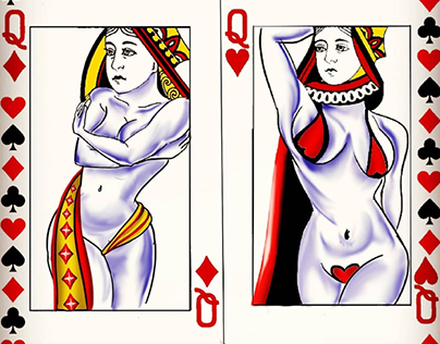 Strip Poker Cards