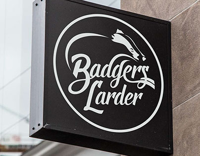 Badger's Larder Logo Design