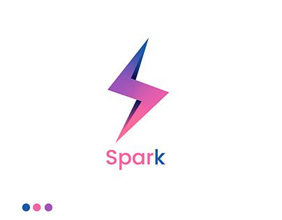 Spark logo, logo design
