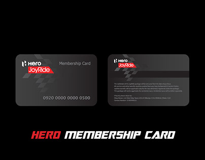 Membership Card Design