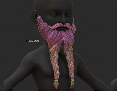 Viking Beard - ZBrush