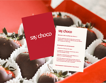 Say Choco | Logo Design & Brand Identity