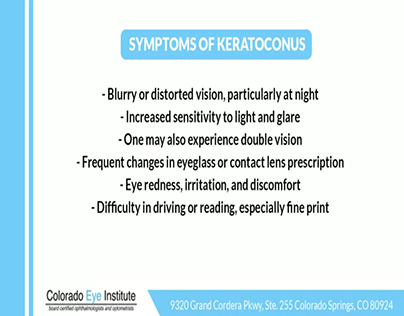 Symptoms of Keratoconus