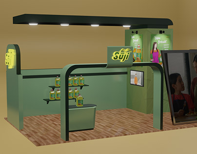 Saji 3D Exhibition Booth