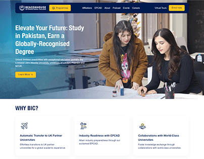 Beaconhouse International Colleges Website