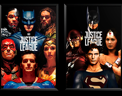 Posters Of Dc Comics Movies With Old Actors