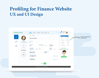 Finance App - UX and UI