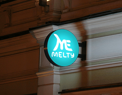Melty Logo Design