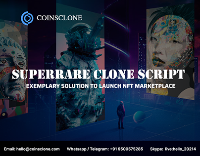 SuperRare Clone Script to create NFT Marketplace