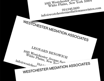 Westchester Mediation Associates Brand Identity