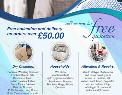 Ilford Dry Cleaners-Services