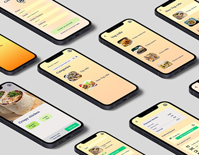 UI design for mobile delivery app
