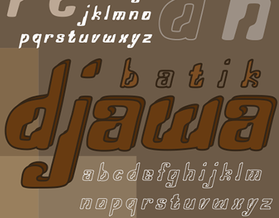 Fontography : Djawa