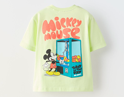 ZARA KIDS 1-6 boy - Mickey Mouse arcade