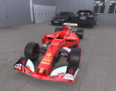 Formula1 garage