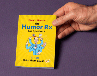 The Humor Rx for Speakers Book Design
