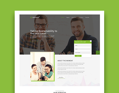 JD CHICAGO PSD THEME TEMPLATE!