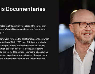 Diving into Paul Haggis Documentaries And Activism