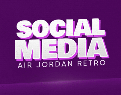 Portfólio Social Media Air Jordan