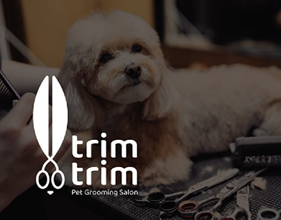 Trim Trim pet salon (Branding)