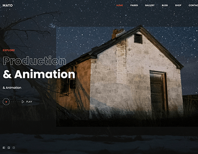 Mato – Movie Studios and Filmmakers WordPress Theme