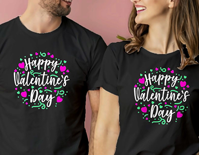 valentine's day t-shirts free mockup & fonts