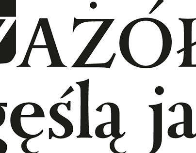 Custom lettering with all Polish diacritics