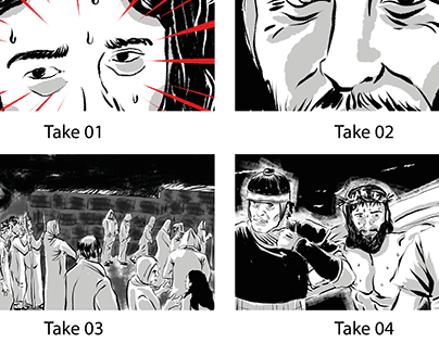 Storyboard for the Passion of the Christ