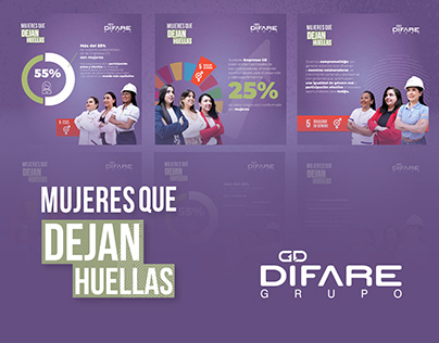 Campaña "Mujeres Que Dejan Huellas" - Grupo DIFARE