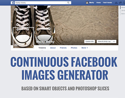 Continuous Facebook Cover Generator