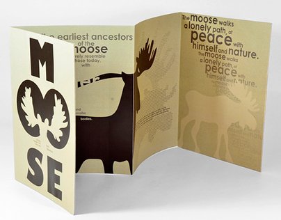 Moose Typography Book