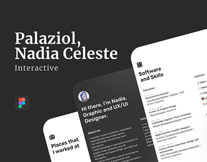 Resume / Curriculum - Nadia Celeste Palaziol