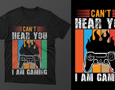 Gaming t-shirt desing