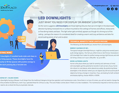 LED Downlights Technical Features