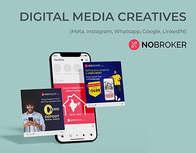 Digital/Social Media Creatives | Emailers | NoBroker