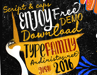 Enjoy Typefamily (Free DEMO Font)