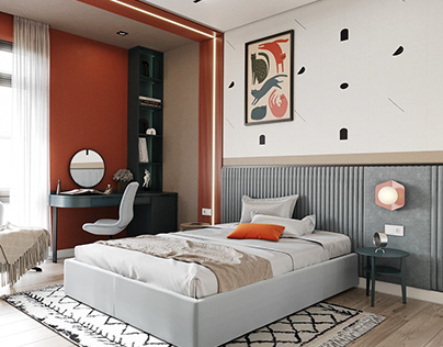 Bedroom Design , Villa Bagrevand, RA