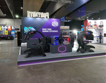 A Fantastic Exhibition stand for Coolermaster