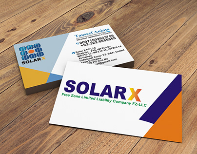 The Journey of SOLARX Visiting Card Design