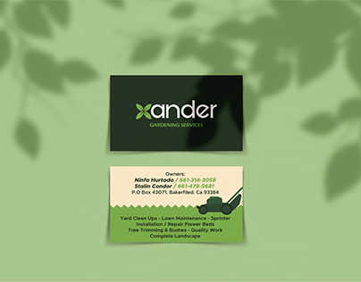 Xander - Gardening Service