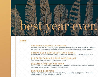"Best Year Ever" Party Menu