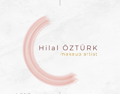 Hilal Öztürk Makeup - Logo/Business Card