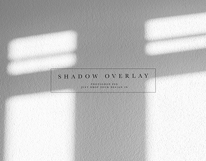 Shadow Overlay #101, Photoshop Overlays